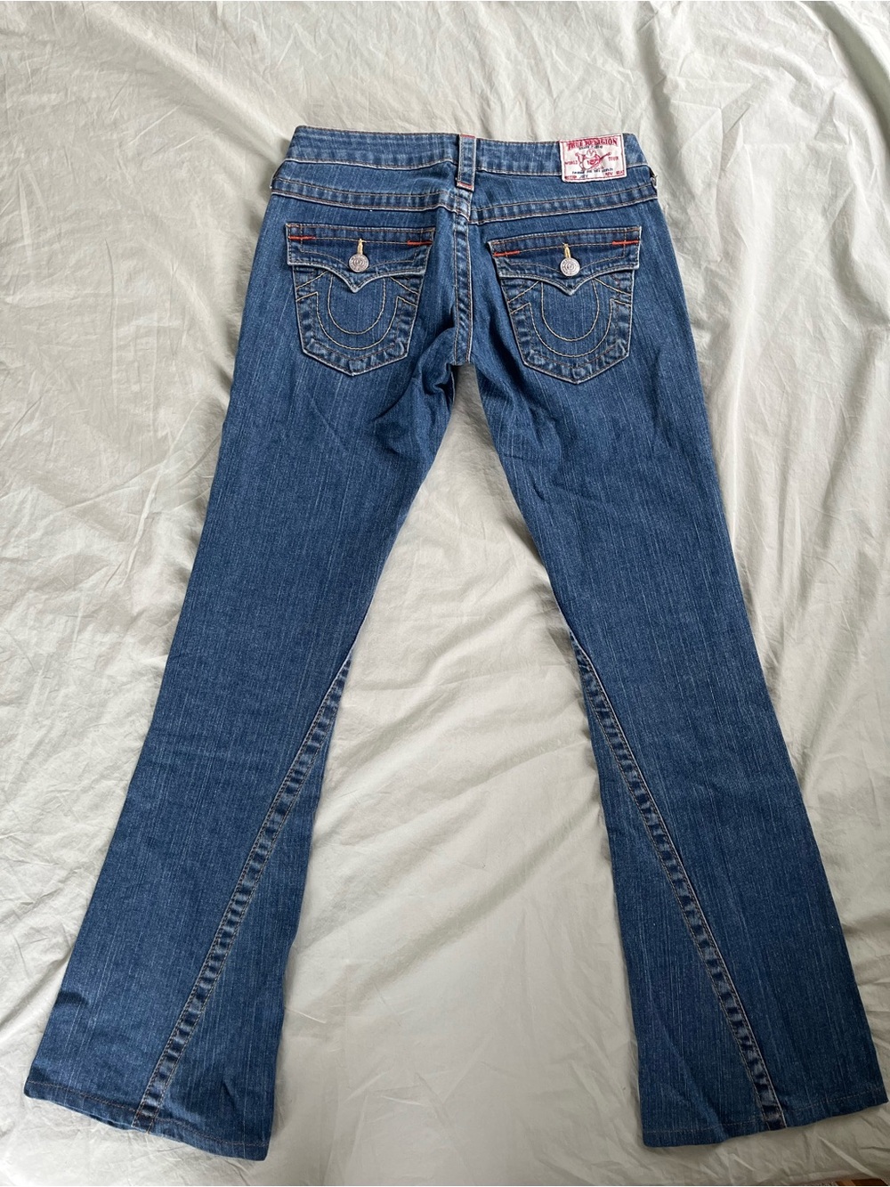 True Religion Joey Low Rise Flare Jeans